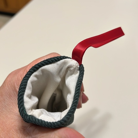 Finished, Heirloom, Handmade needlepoint  ornament Kittens and hearts! - Picture 3 of 4